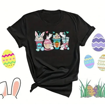 Handmade Easter Graphic Women’s Short Sleeve T-shirt